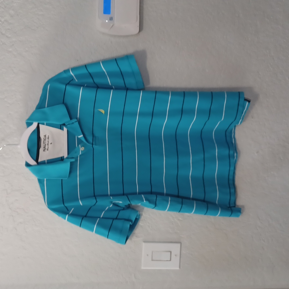 Nautical short sleeves shirt